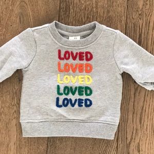 Hannah Andersson Loved sweatshirt